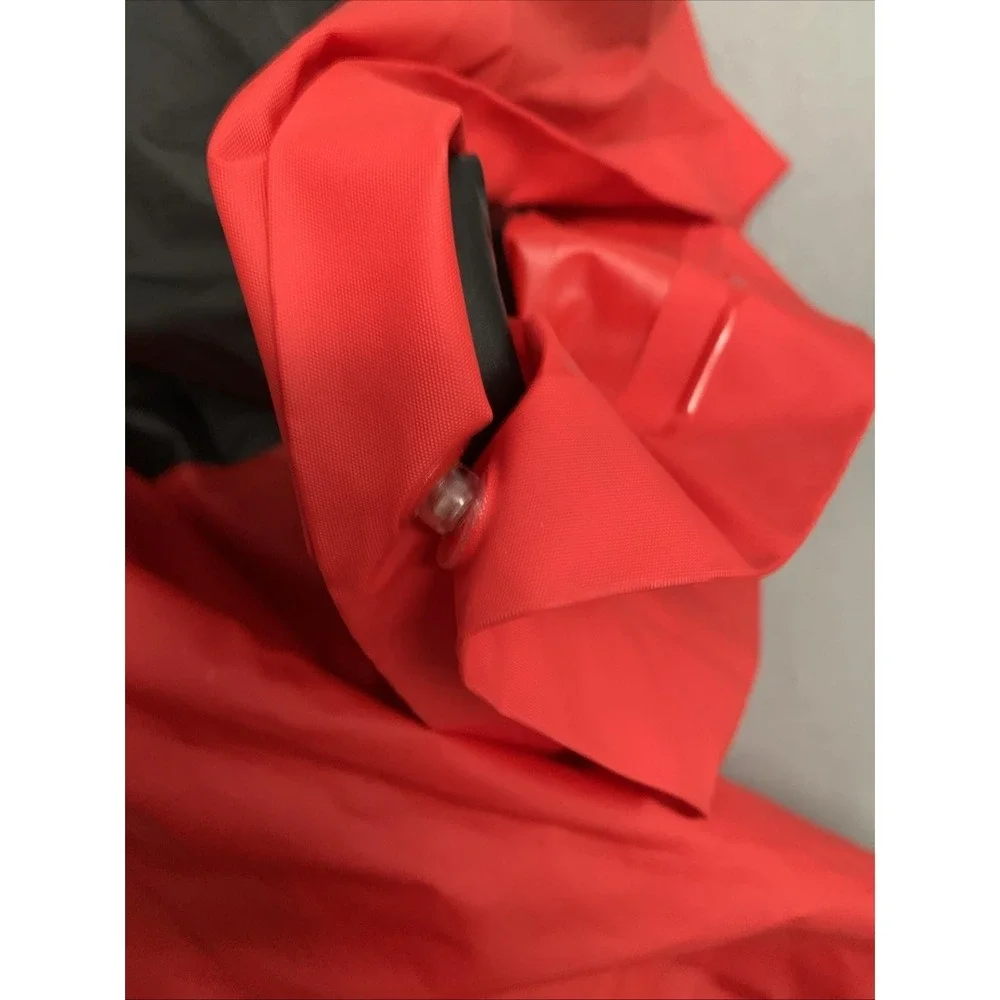Cincinnati Reds MLB Licensed Hooded Rain Poncho Red Black & White Adult Rare 90s